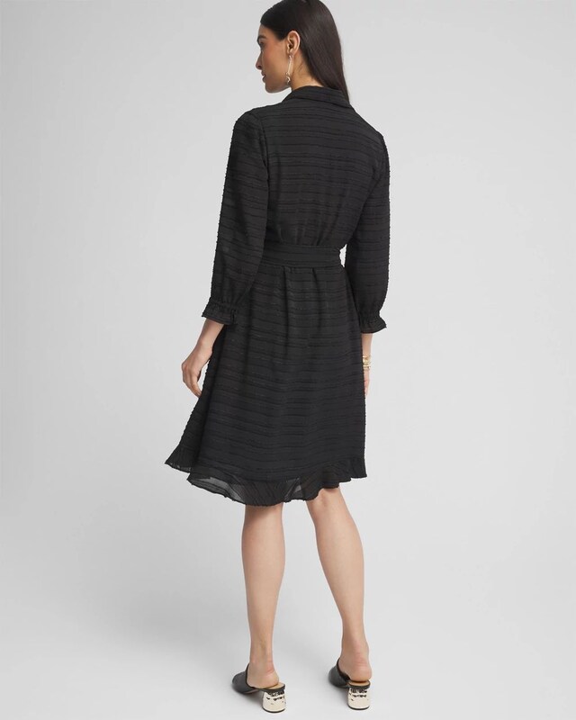 Ruffle Hem Shirt Dress - image 3
